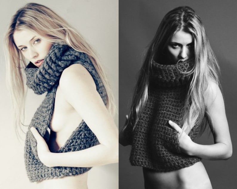 PDF Crochet pattern- Miner's Vest - women's sweater vest pattern 