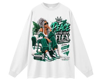 Peace Is The New Flex Long Sleeve cover art