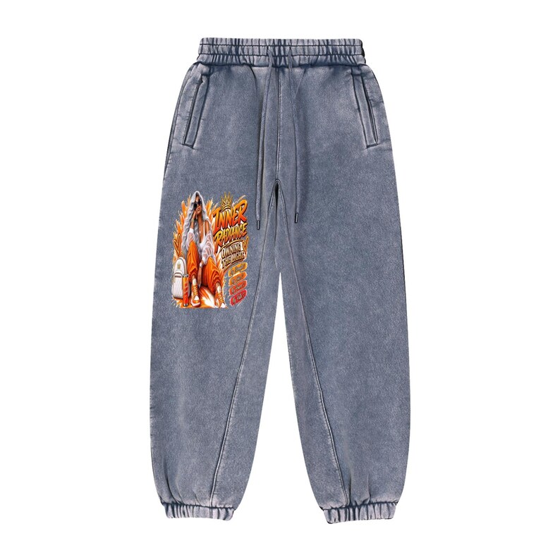 Fleeced Jogger Sweatpants image 7