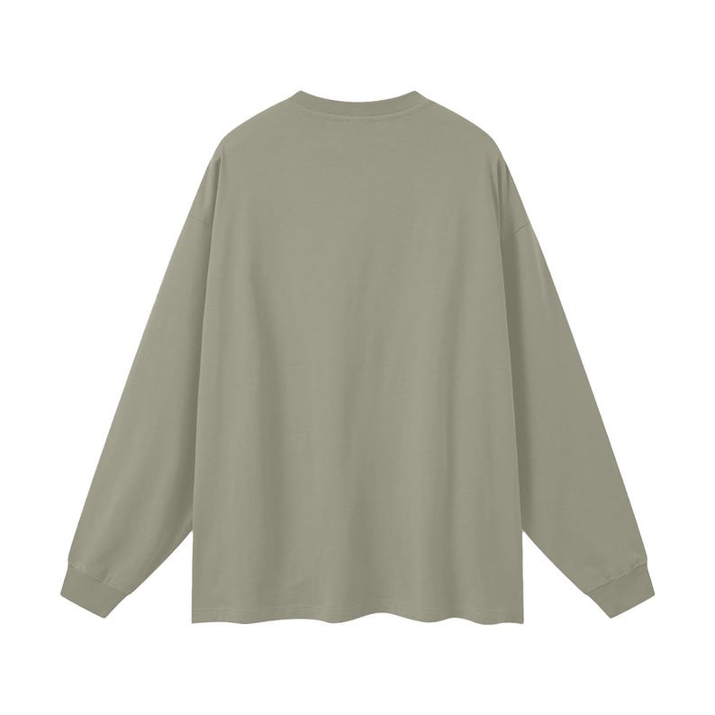 Oversized Unisex Long Sleeve T-Shirt image 16