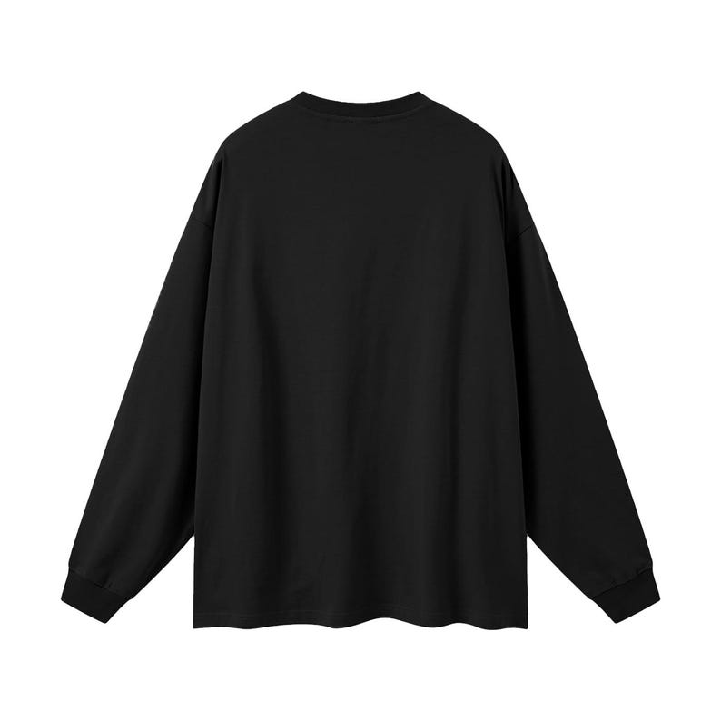 Oversized Unisex Long Sleeve T-Shirt image 4