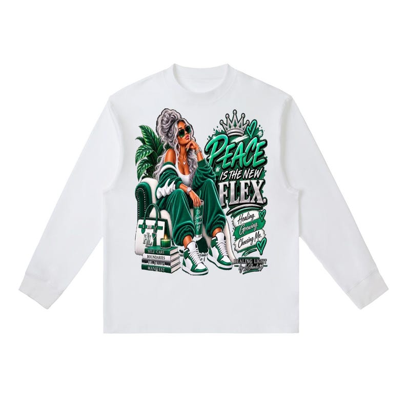Essential Crewneck Long-Sleeve T-Shirt image 3