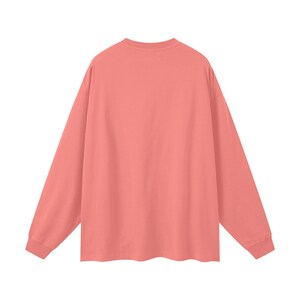 Oversized Unisex Long Sleeve T-Shirt image 18