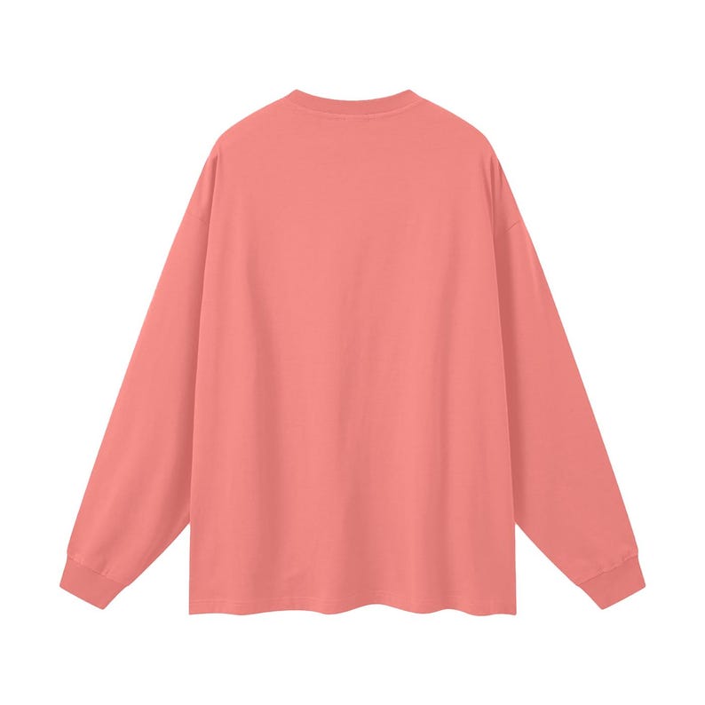 Oversized Unisex Long Sleeve T-Shirt image 18