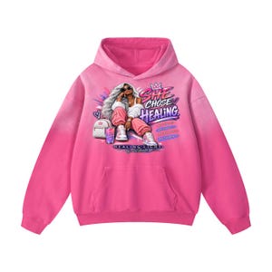 Heavyweight Sunfade Oversized Hoodie image 1