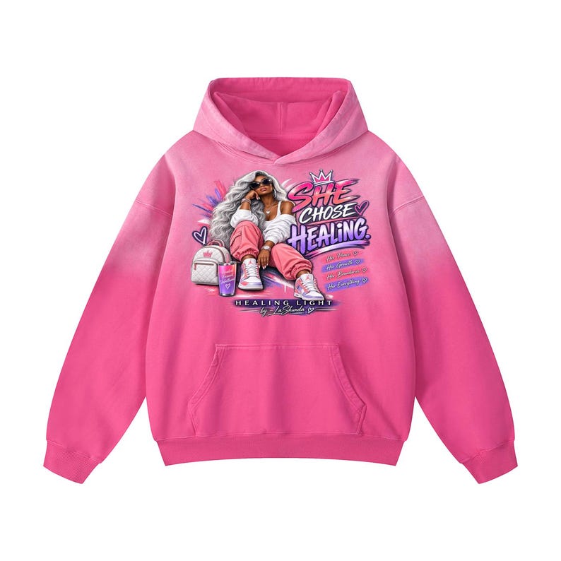 Heavyweight Sunfade Oversized Hoodie image 1