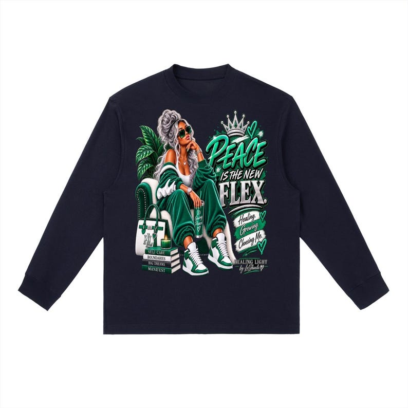 Essential Crewneck Long-Sleeve T-Shirt image 17