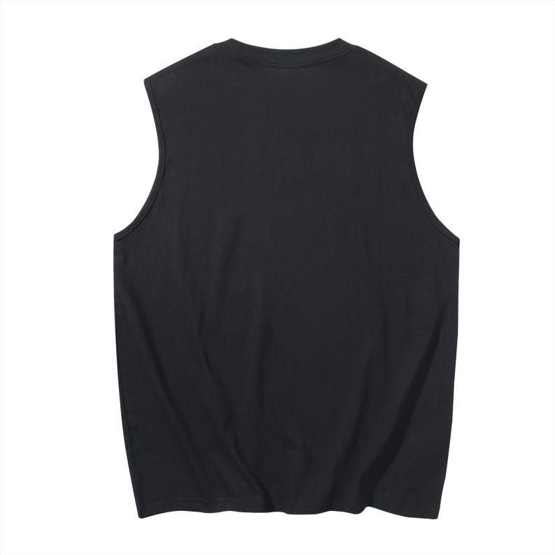 Men's Sleeveless Cotton Tank Top image 2