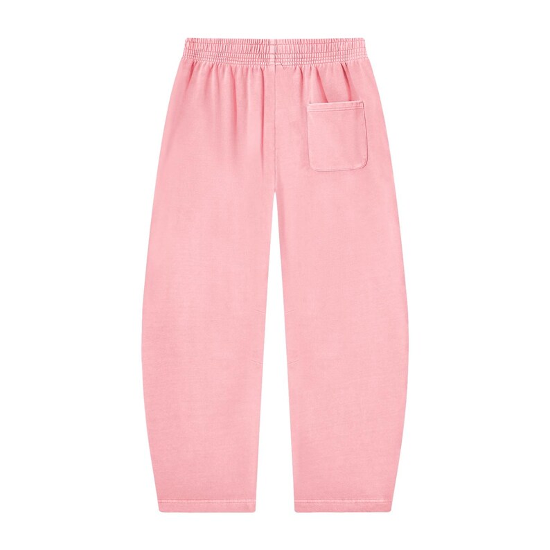 Unisex Vintage Washed Barrel Leg Sweatpants image 12