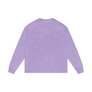 Acid Wash Oversize Long Sleeve T-Shirt image 14