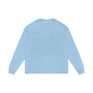 Acid Wash Oversize Long Sleeve T-Shirt image 16