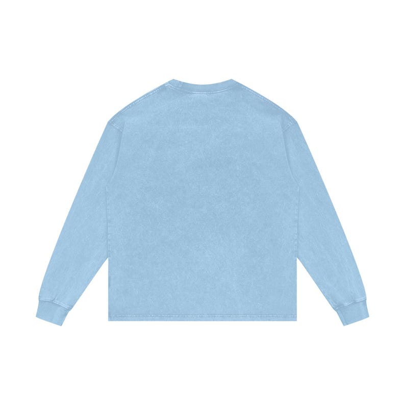 Acid Wash Oversize Long Sleeve T-Shirt image 16