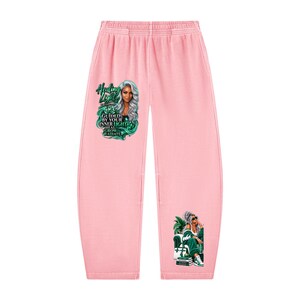 Unisex Vintage Washed Barrel Leg Sweatpants image 11