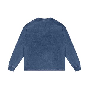Acid Wash Oversize Long Sleeve T-Shirt image 18