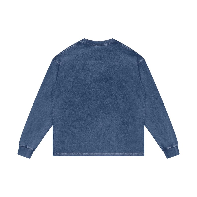 Acid Wash Oversize Long Sleeve T-Shirt image 18
