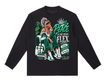 Peace Is The New Flex Crewneck cover art