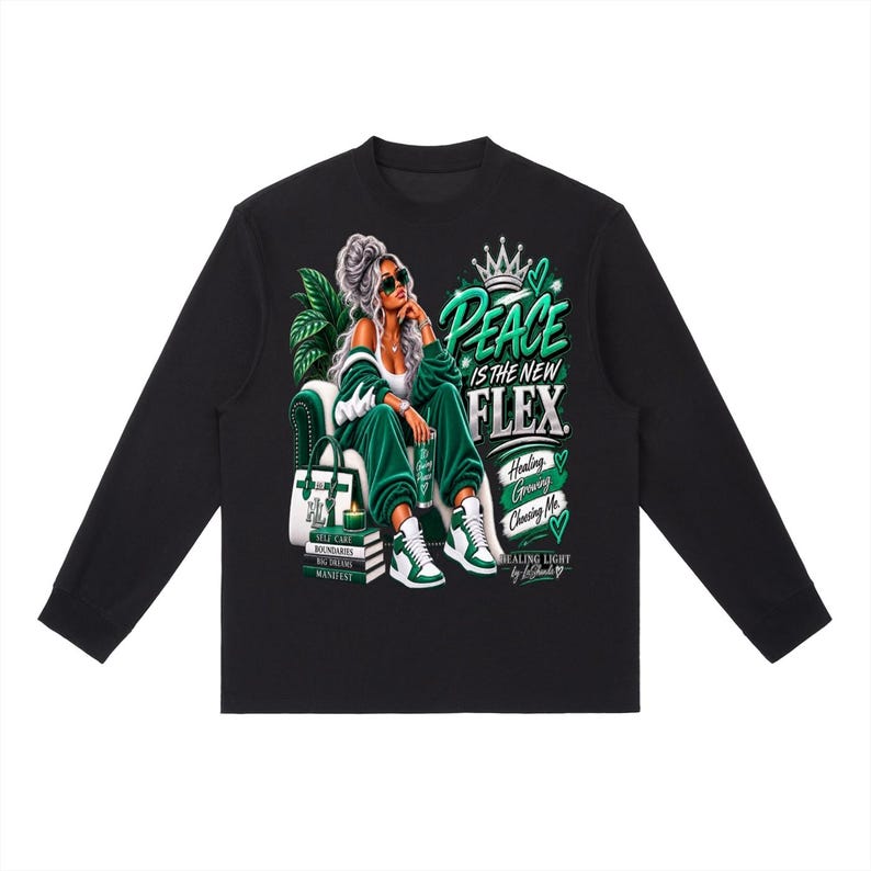 Essential Crewneck Long-Sleeve T-Shirt image 1