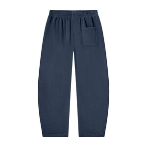 Unisex Vintage Washed Barrel Leg Sweatpants image 4
