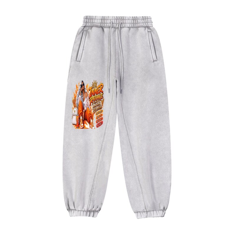 Fleeced Jogger Sweatpants image 9