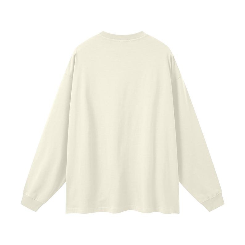 Oversized Unisex Long Sleeve T-Shirt image 10