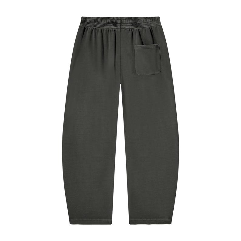 Unisex Vintage Washed Barrel Leg Sweatpants image 8