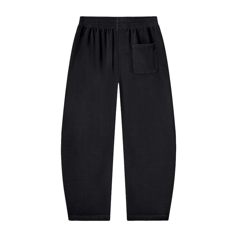 Unisex Vintage Washed Barrel Leg Sweatpants image 2