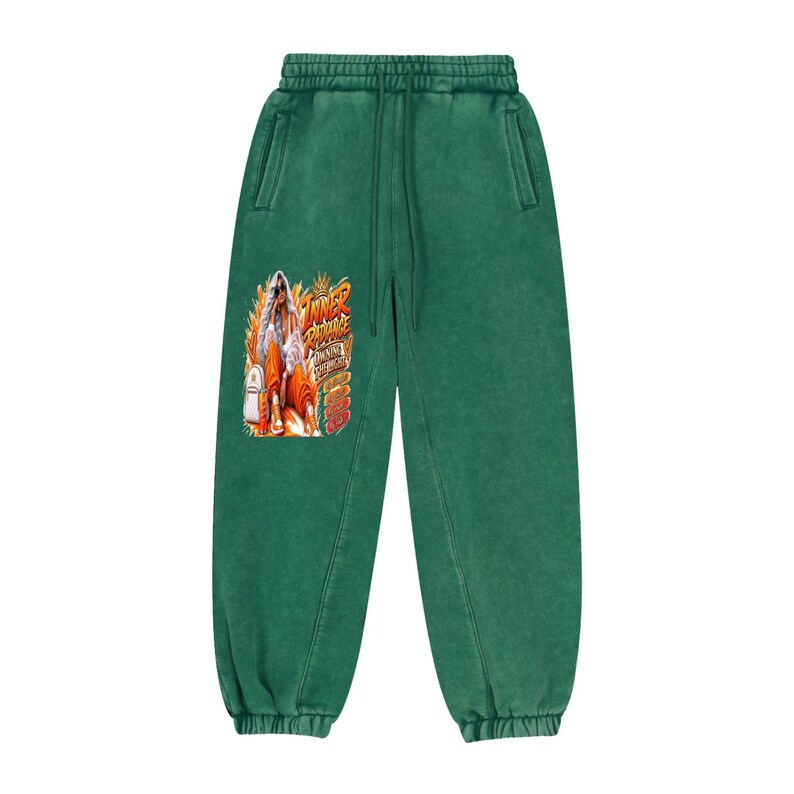Fleeced Jogger Sweatpants image 5