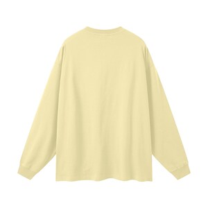 Oversized Unisex Long Sleeve T-Shirt image 12