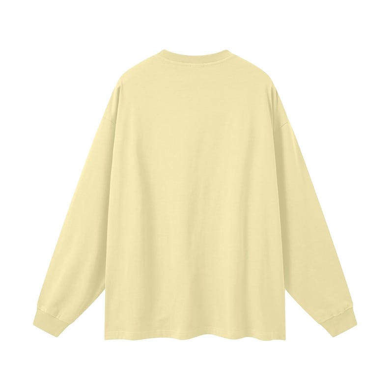 Oversized Unisex Long Sleeve T-Shirt image 12