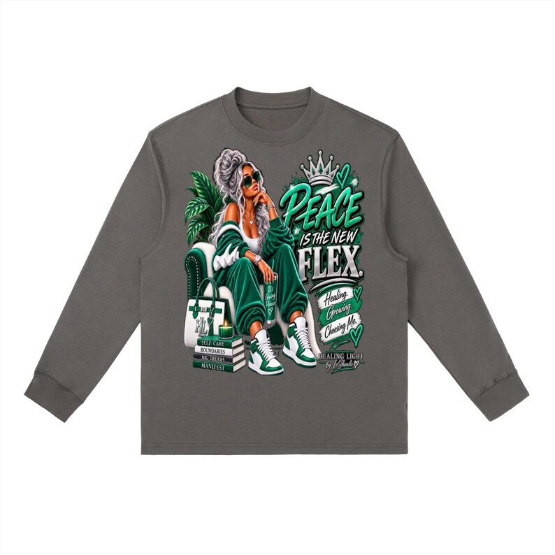 Essential Crewneck Long-Sleeve T-Shirt image 13