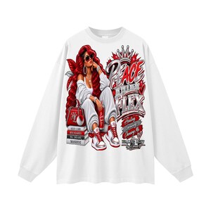 Oversized Unisex Long Sleeve T-Shirt image 1