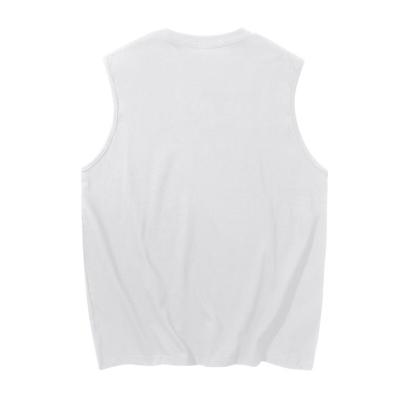 Men's Sleeveless Cotton Tank Top image 4