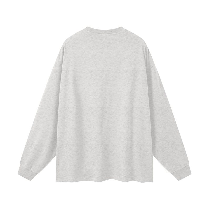 Oversized Unisex Long Sleeve T-Shirt image 6
