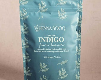 Organic Indigo Hair Dye