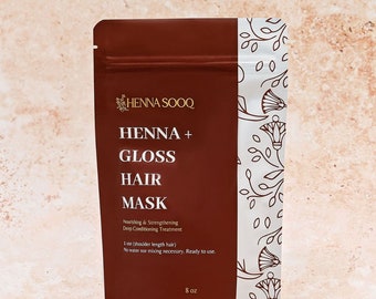 Henna + Gloss Hair Mask