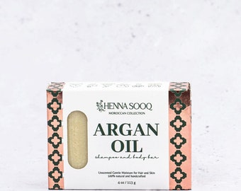 Argan Oil Shampoo and Body Bar