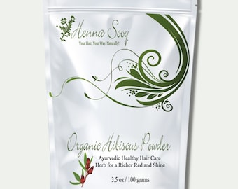 Organic Hibiscus Petal Powder