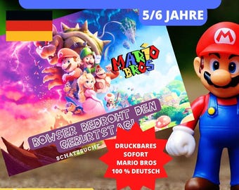 5/6 Jahre Lieder MARIO in Deutsch, innen und außen