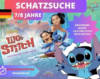 7/8 Years of versions of LILO and STITCH in German, both original and original
