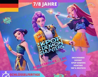 7/8 Full version of KPOP Demon Hunters in Deutsch, both in and out