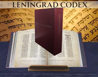 1008 THE LENINGRAD CODEX Hebrew Bible Manuscript Facsimile Large Size Rare