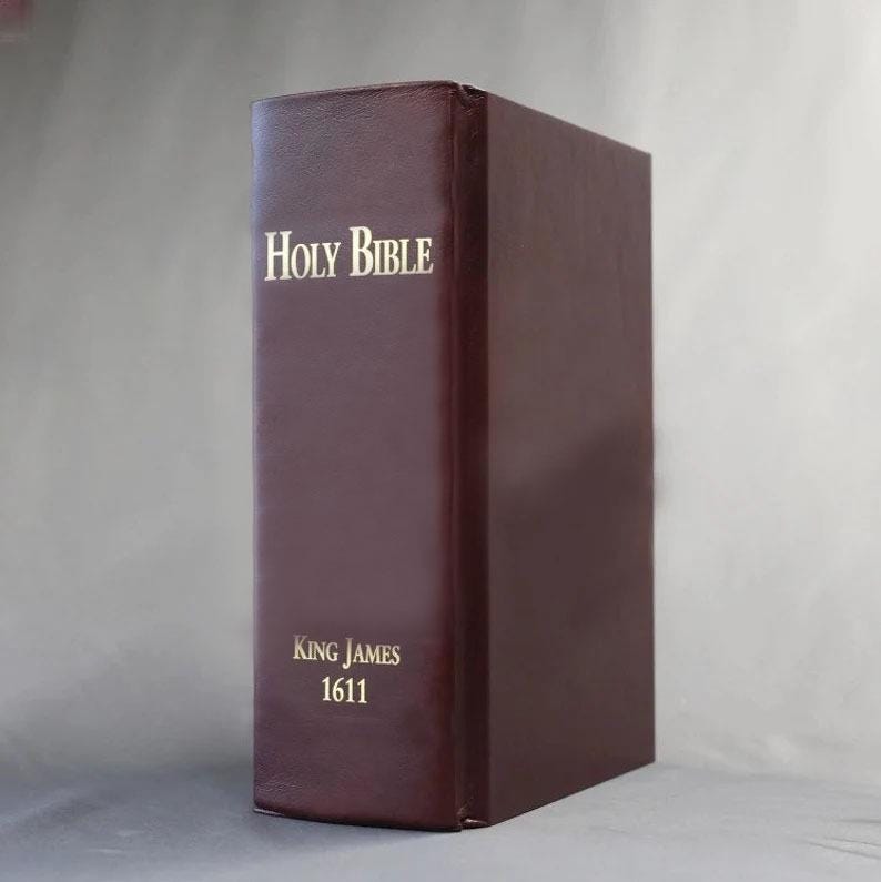 King James Bible KJV 1611 聖書複製版 Oxford 1611 King James Bible