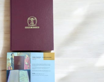 Hammer Codex Leonardo Da Vinci Codex Leicester Facsimile Faithful Leather Reproduction, Deluxe Leatherback | Express FEDEX Delivery