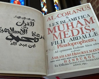 The Hinckelmann Quran  Al-Coranus (1694) Deluxe Leatherbound Facsimile