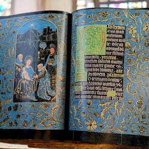 The Black Hours Faksymile Kopia Reprodukcja Limitowana Deluxe Edycja w Skórzanej Oprawie