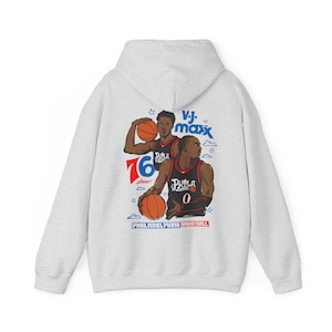 Hoodie: VJ Maxx Design, Philadelphia Basketball, Design von Philly Künstler Brunofsky