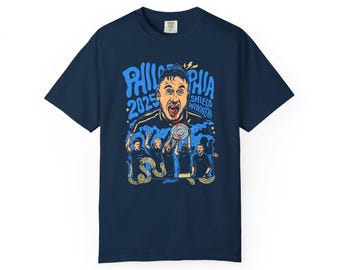 Philadelphia Soccer l Winners l Comfort Colors Tee l Design by Philly Artist Brunofsky