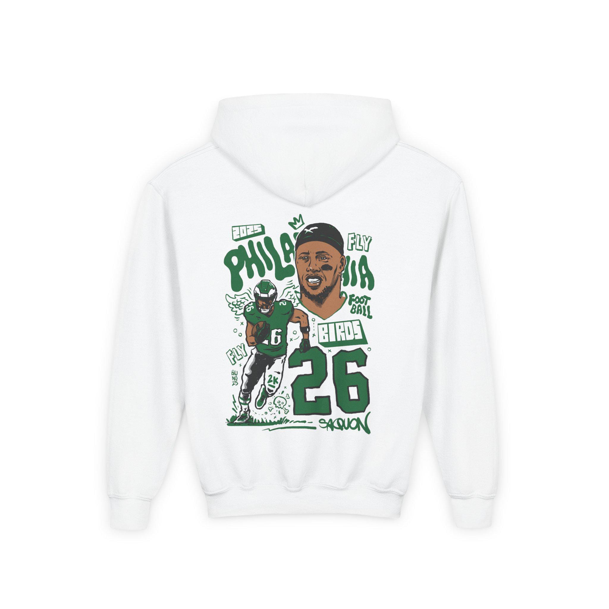 saquon barkley short sleeve hoodie