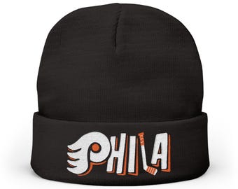 Berretto in maglia ricamato Philadelphia Hockey