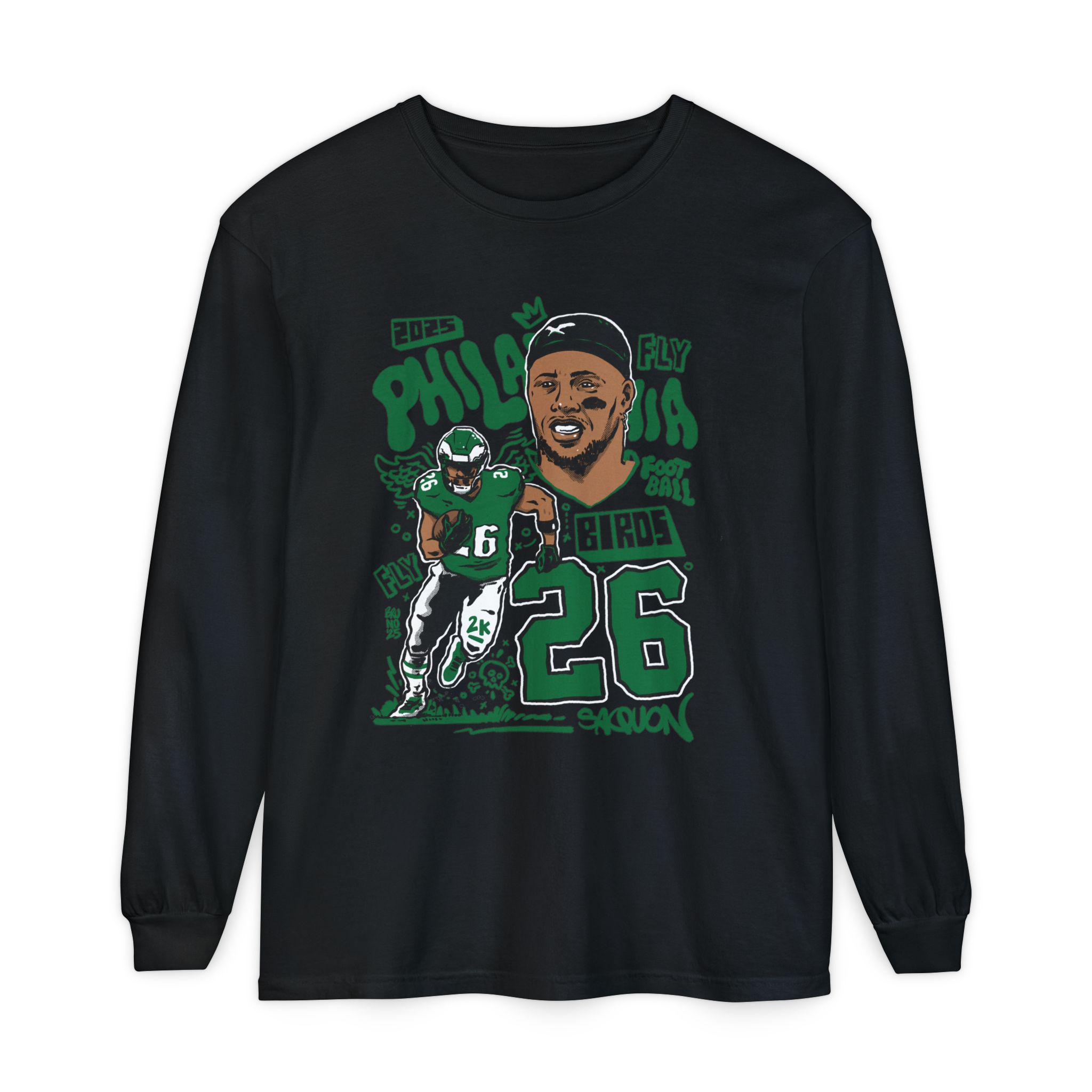 saquon long sleeve shirt